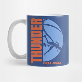 okc thunder basketball Mug